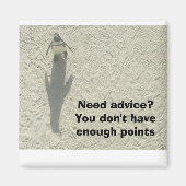 Aimant Besoin de conseils sur les points (Devant)