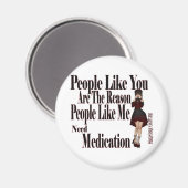 Aimant besoin de médicaments (Recto/Verso)