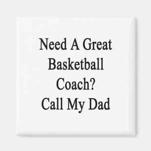 Aimant Besoin D'Un Super Coach De Basket-Ball Appelez Mon