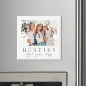 Aimant Besoins élégants Meilleur Ami Photo