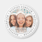 Aimant Besoins pour toujours BFF simple moderne photo per (Devant)