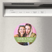 Aimant Best friends forever moderne BFF photo (In Situ (Lave-vaisselle))