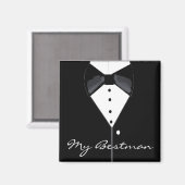 Aimant Bestman Mariage Tuxedo (Recto/Verso)