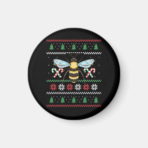 Aimant Bête d'abeille Noël moche