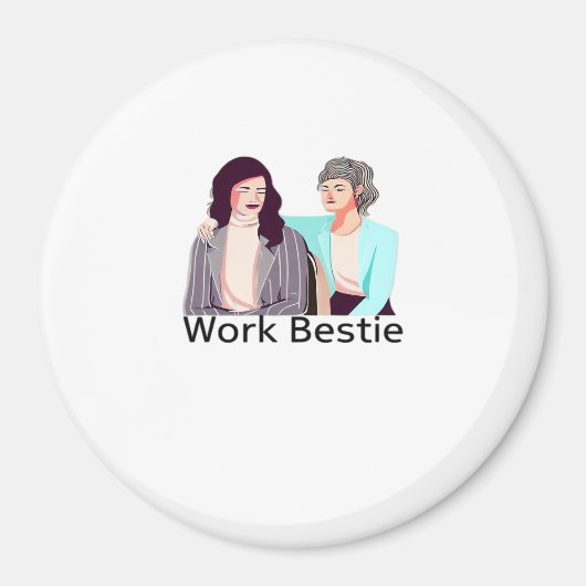 Aimant Bête de travail classique (Devant)