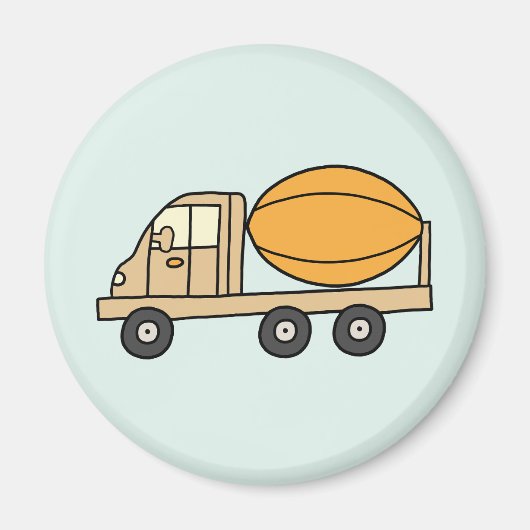 Aimant bétonnière (Devant)