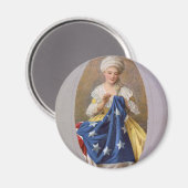 Aimant Betsy Ross, c1908, G. Liebscher (Recto/Verso)