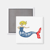 Aimant Betterton, Maryland Carré de sirène (Recto/Verso)