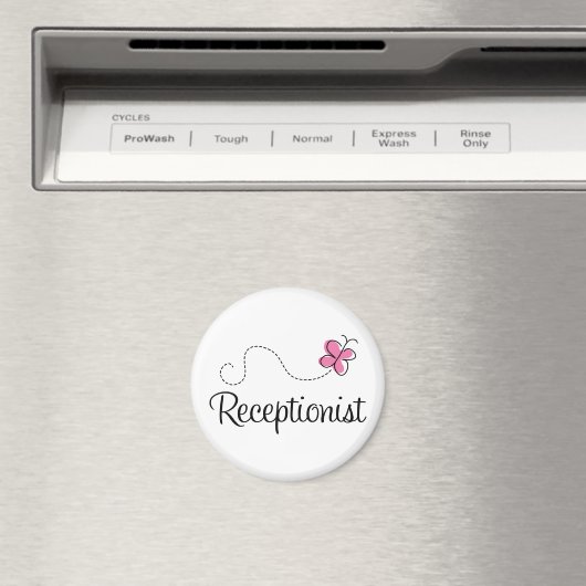 Aimant Beurre rose mou Réceptionniste (In Situ (Lave-vaisselle))