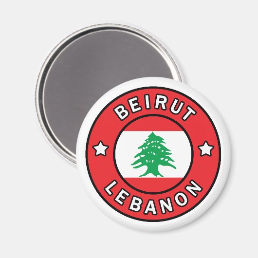 Aimant Beyrouth Liban (Recto/Verso)