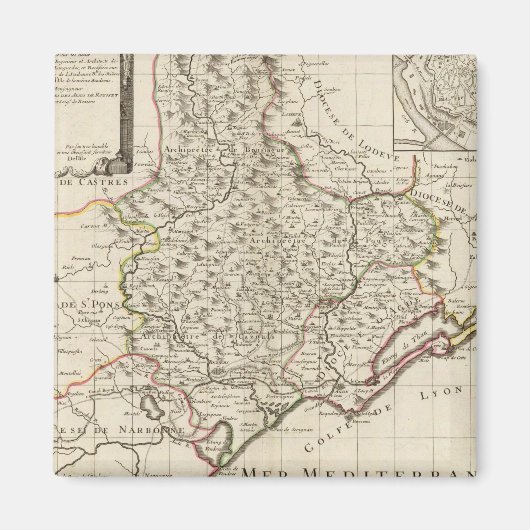 Aimant Béziers France (Devant)