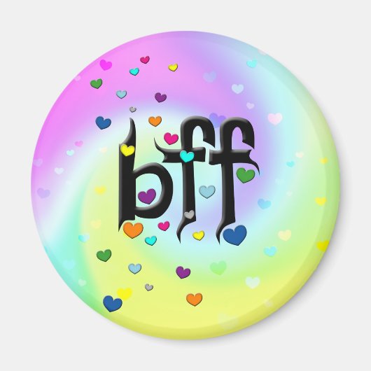 Aimant bff ~ coeurs (Devant)