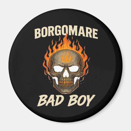 Aimant Bgm Mauvais - Squelette Mains Coeur (Devant)