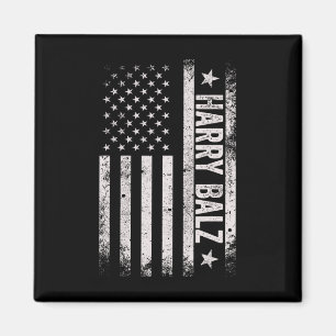 Aimant Bheimer 2024 Harris W Usa Drapeau politique