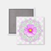 Aimant - Bi-Color Cosmos Dentelle et treillis (Recto/Verso)