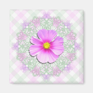 Aimant - Bi-Color Cosmos Dentelle et treillis