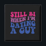 Aimant Bi quand je suis en train de manger un type drôle<br><div class="desc">Encore Bi Quand je suis en train de Dater Un gars Drôle Bisexuel Fierté</div>