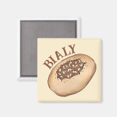 Aimant Biale Boulangerie juive Pain d'oignon Pologne Nour (Recto/Verso)