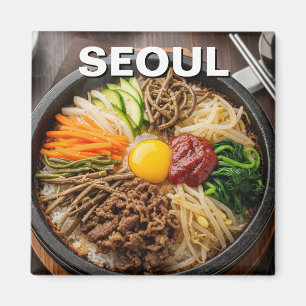 Aimant Bibimbap Séoul Corée du Sud
