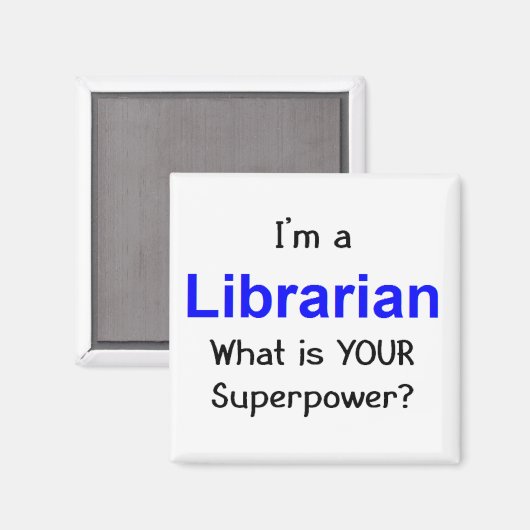 Aimant Bibliothécaire (Recto/Verso)