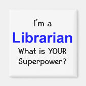 Aimant Bibliothécaire (Devant)