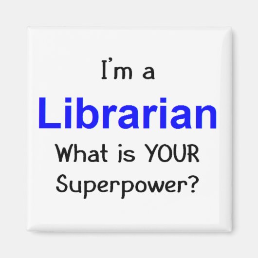 Aimant Bibliothécaire (Devant)