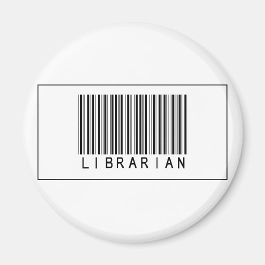 Aimant Bibliothécaire de codes à barres (Devant)