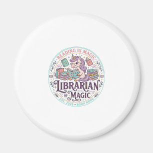 Aimant Bibliothécaire Licorne de Magie Produit Original G