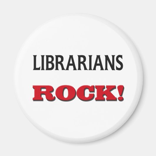 Aimant Bibliothécaire Rock (Devant)