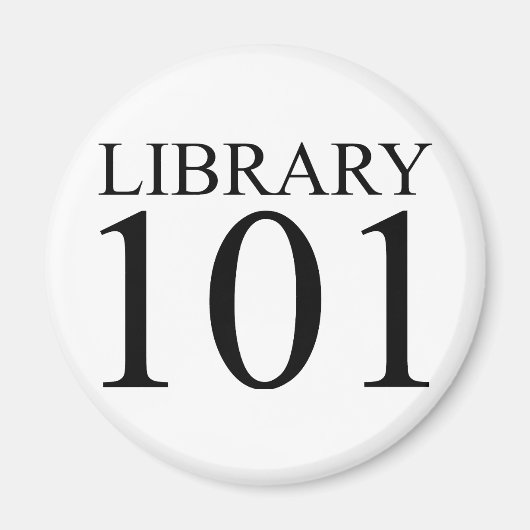 AIMANT BIBLIOTHÈQUE 101 (Devant)