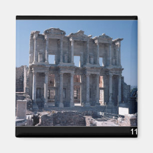 Aimant Bibliothèque de Celsus, construite dans l'ANNONCE