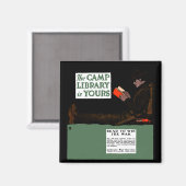 Aimant Bibliothèque des camps de la Première Guerre mondi (Recto/Verso)
