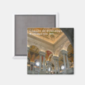 Aimant Bibliothèque du Congrès (Recto/Verso)