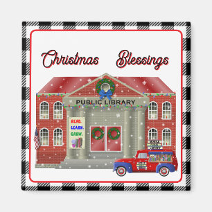 Aimant Bibliothèque et petite bibliothèque mobile de cami