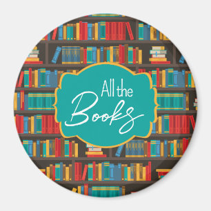 Aimant Bibliothèque Lecture amour