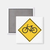 Aimant Bicyclette pour panneau routier (Recto/Verso)