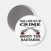 Aimant Bidards criminels blancs (Recto/Verso)