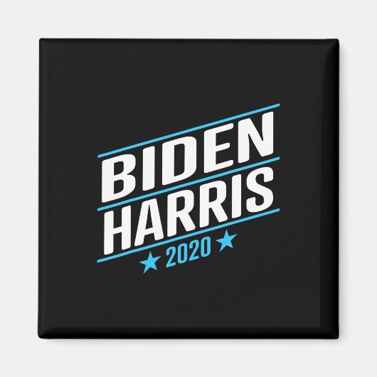 Aimant Biden 2020 Et Kamala Harris Sur Le Seul Billet 2 (Devant)