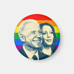 Aimant Biden Harris Rainbow Pride