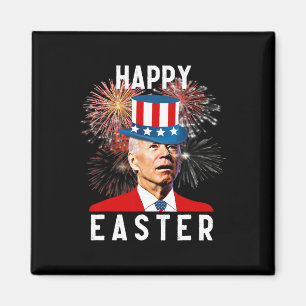 Aimant Biden Joyeux Pâques Pour 4 juillet Drôle