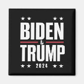 Aimant Biden Trump 2024 Drôle Président VP (Devant)