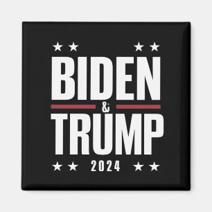 Aimant Biden Trump 2024 Élection Drôle Présidentiel VP