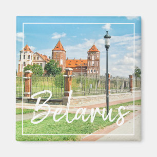 Aimant Biélorussie Architecture du château de Mir Nature 