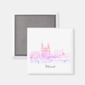 Aimant Biélorussie Magnat d'architecture de la ville de M (Recto/Verso)