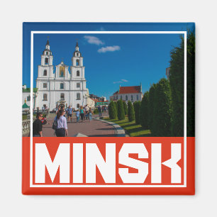Aimant Biélorussie Minsk М и н с к Architecture Cityscape