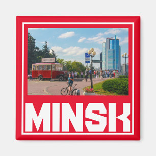 Aimant Biélorussie Minsk М и н с к Architecture Cityscape