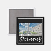Aimant Biélorussie Minsk Architecture Cityscape (Recto/Verso)