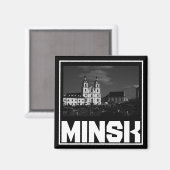 Aimant Biélorussie Minsk Architecture Cityscape (Recto/Verso)