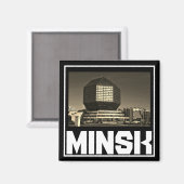Aimant Biélorussie Minsk Architecture Cityscape (Recto/Verso)