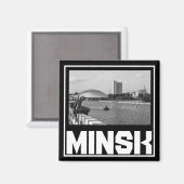 Aimant Biélorussie Minsk Architecture Cityscape (Recto/Verso)